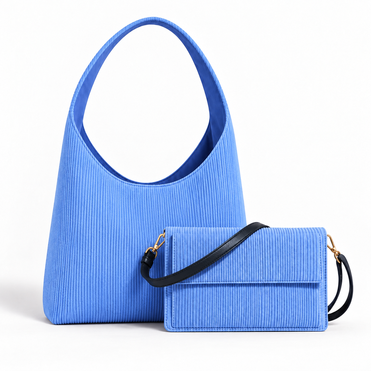 Pack côtelé bleu BookBag
