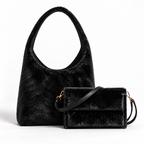 Pack fourrure noir BookBag
