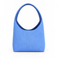 ToteBag cotelé bleu BookBag