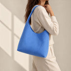 ToteBag cotelé bleu BookBag