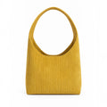 ToteBag cotelé jaune BookBag