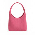 ToteBag cotelé rose BookBag
