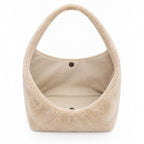 ToteBag fourrure beige BookBag