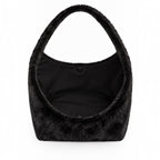 ToteBag fourrure noir BookBag