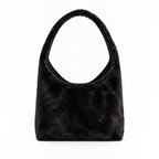 ToteBag fourrure noir BookBag