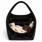 Pack fourrure noir BookBag