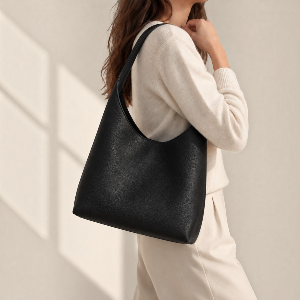 ToteBag simili noir BookBag