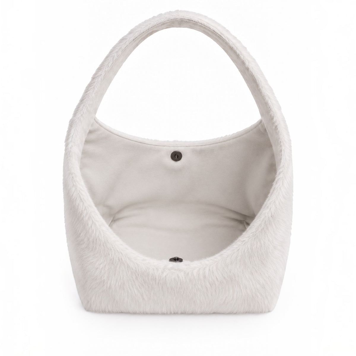 ToteBag fourrure blanc BookBag